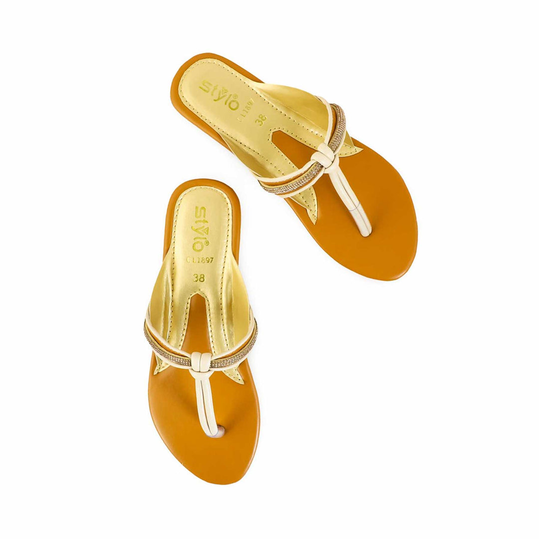 Mustard Casual Chappal CL1897