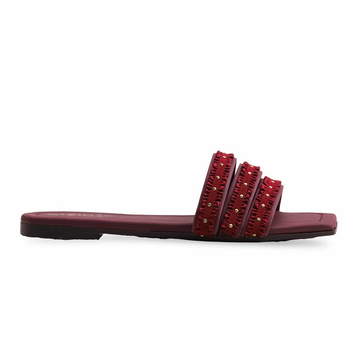 Maroon Casual Slipper CL1902