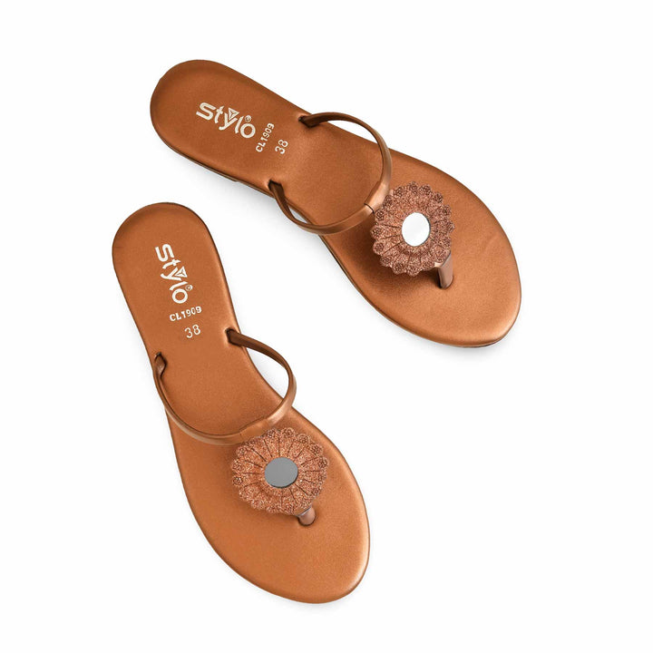 Copper Casual Chappal CL1909