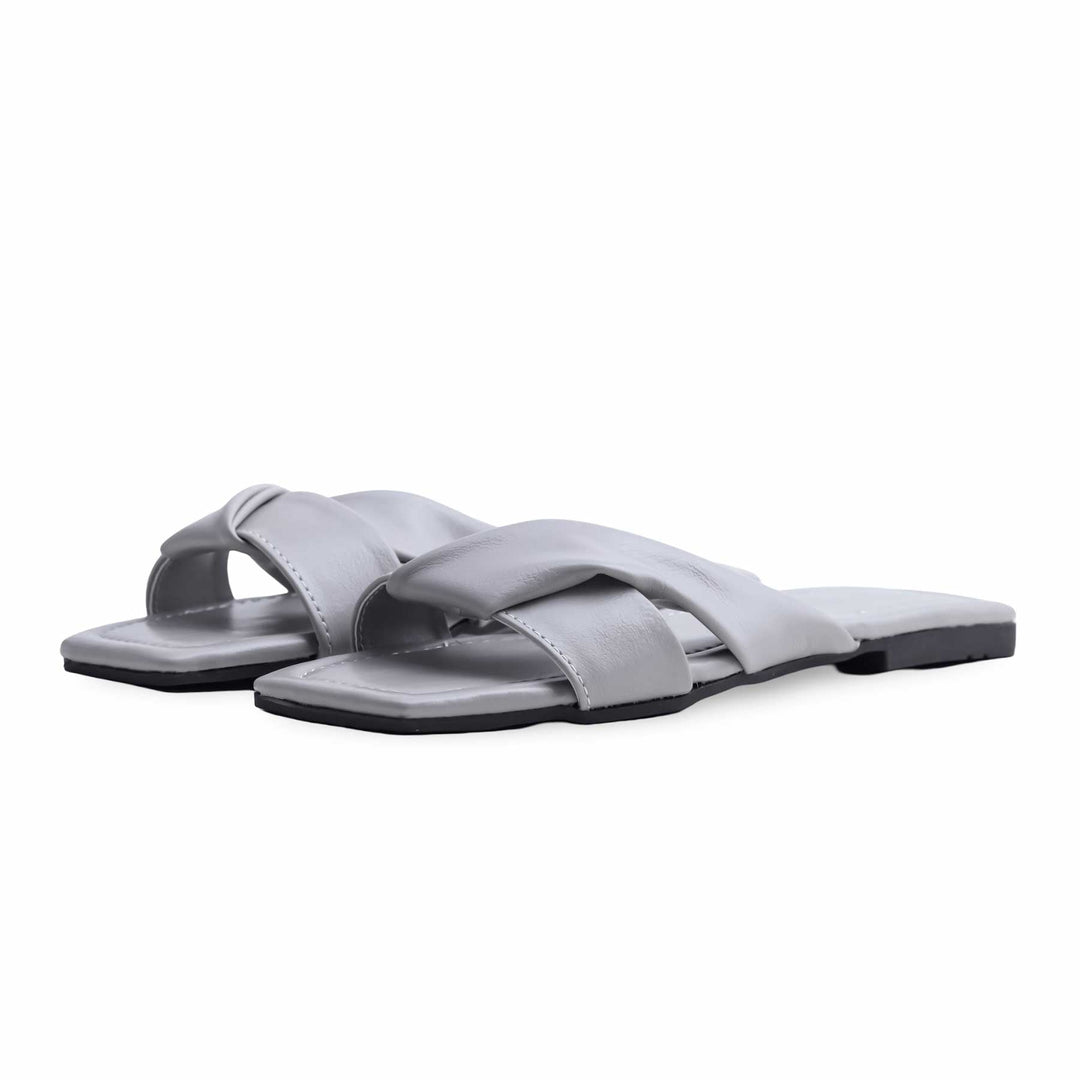 Grey Casual Chappal CL1913