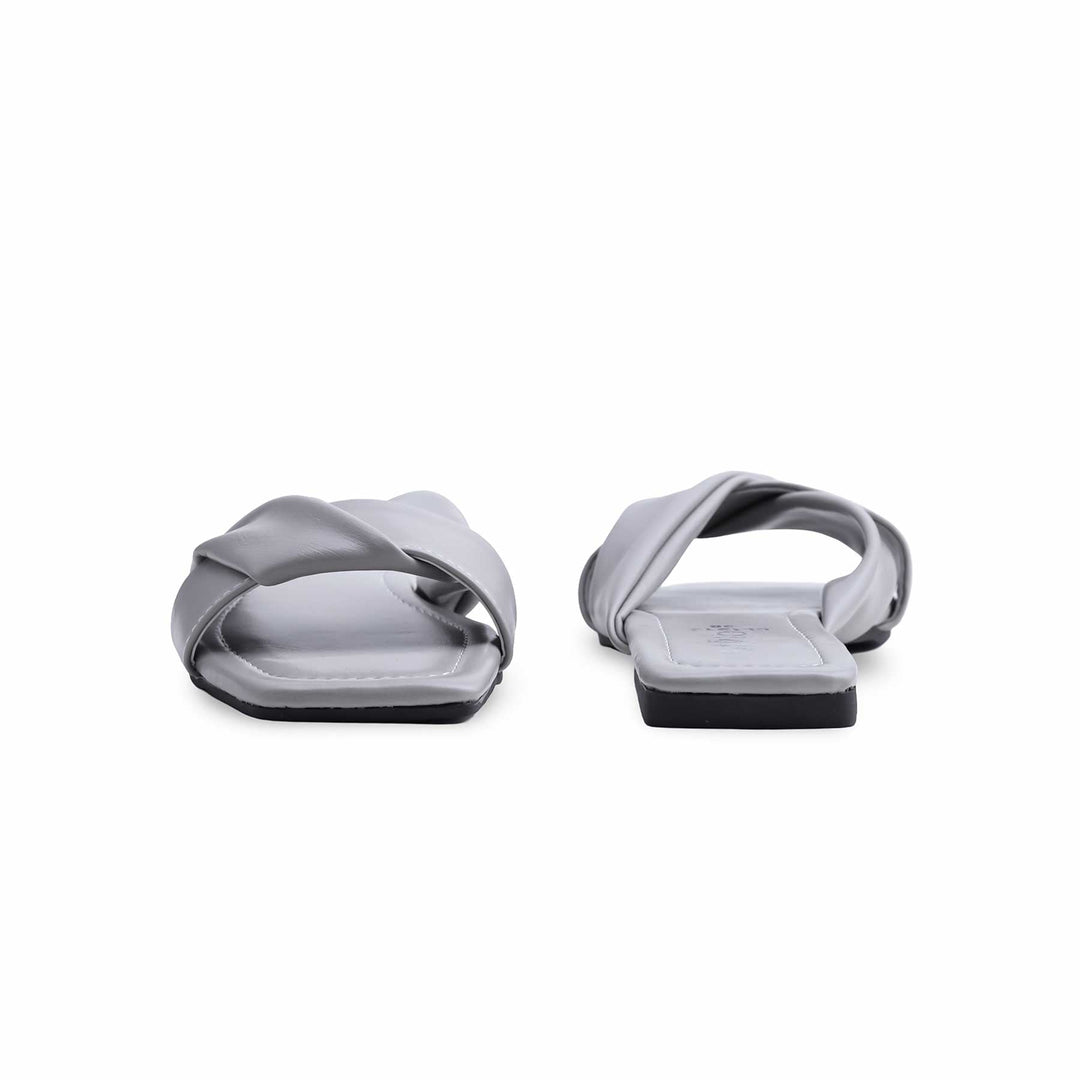 Grey Casual Chappal CL1913