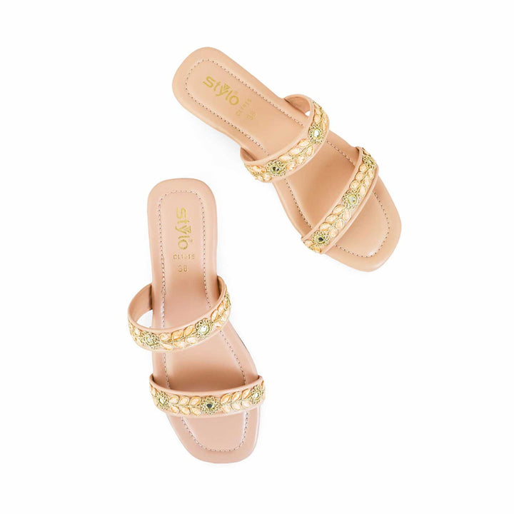 Peach Casual Slipper CL1915