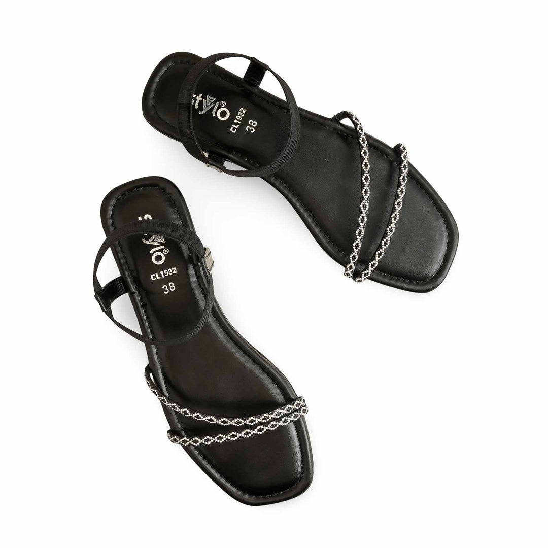 Black Casual Sandal CL1932