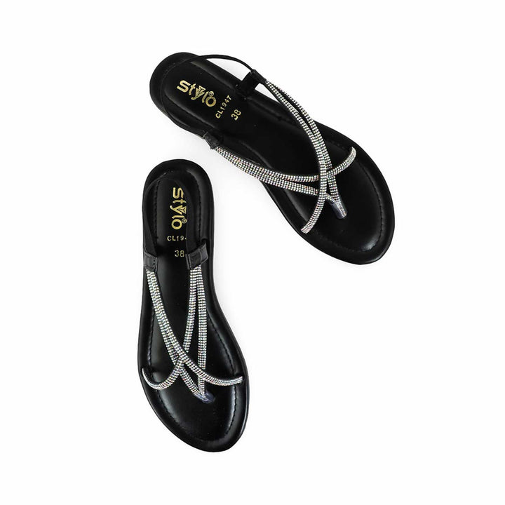 Black Casual Sandal CL1947