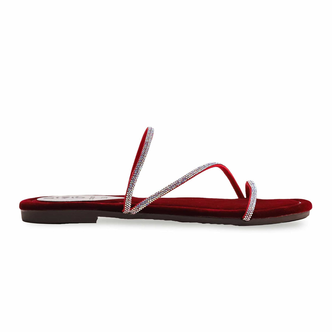 Maroon Casual Slipper CL1958