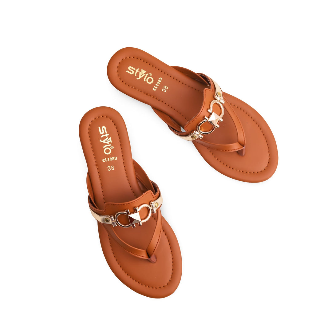 Mustard Casual Chappal CL1983