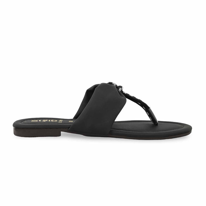 Black Casual Chappal CL1989