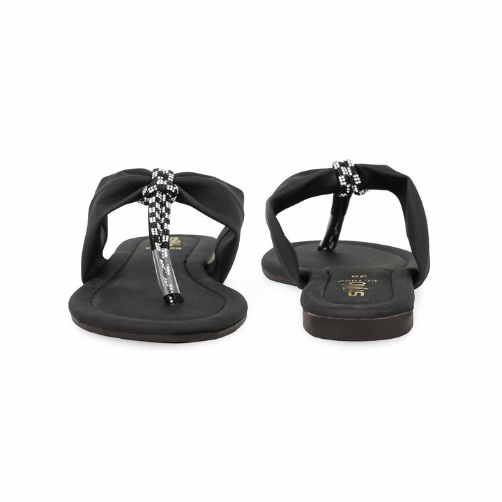 Black Casual Chappal CL1989