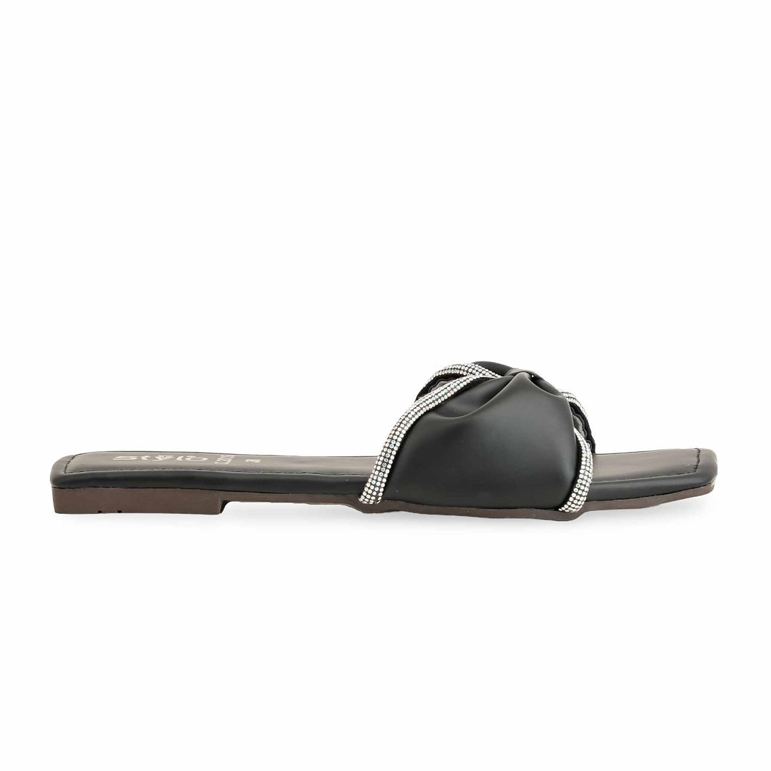 Black Casual Slipper CL2009