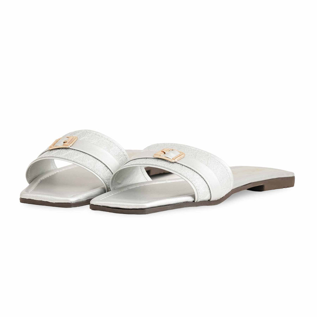 Silver Casual Slipper CL2020