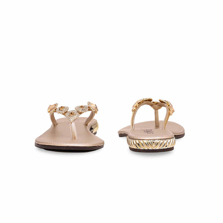 Golden Fancy Chappal FN0753