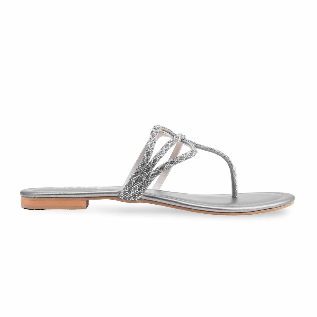 Grey Fancy Women Chappal FN0761