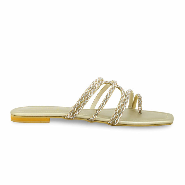 Golden Fancy Chappal FN0762