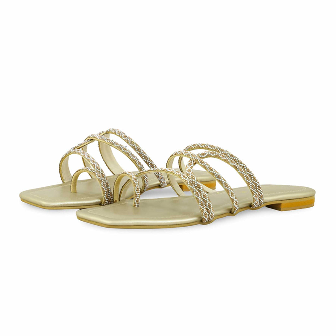 Golden Fancy Chappal FN0762