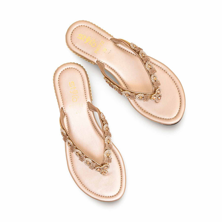 Golden Fancy Chappal FN0772