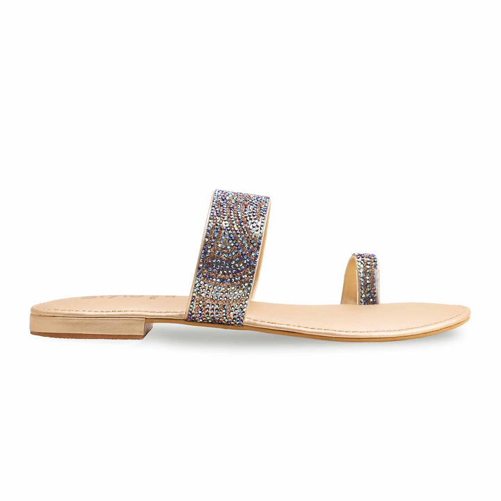 Golden Fancy Chappal FN0783