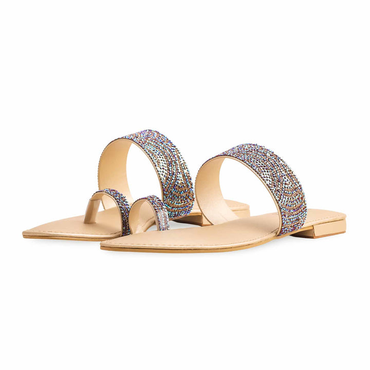 Golden Fancy Chappal FN0783