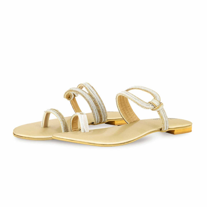 Golden Fancy Chappal FN0787