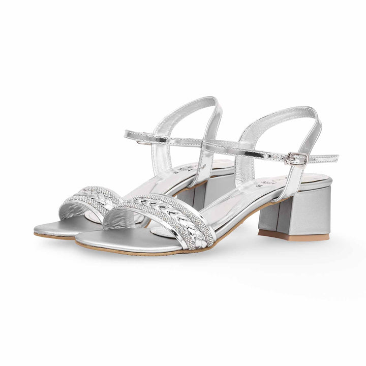 Silver Fancy Sandal FN5914