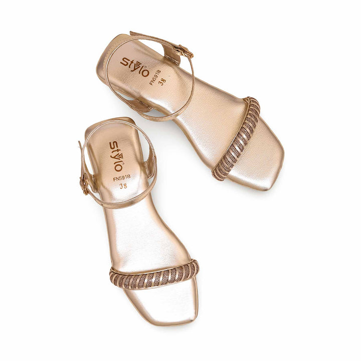 Golden Fancy Sandal FN5918