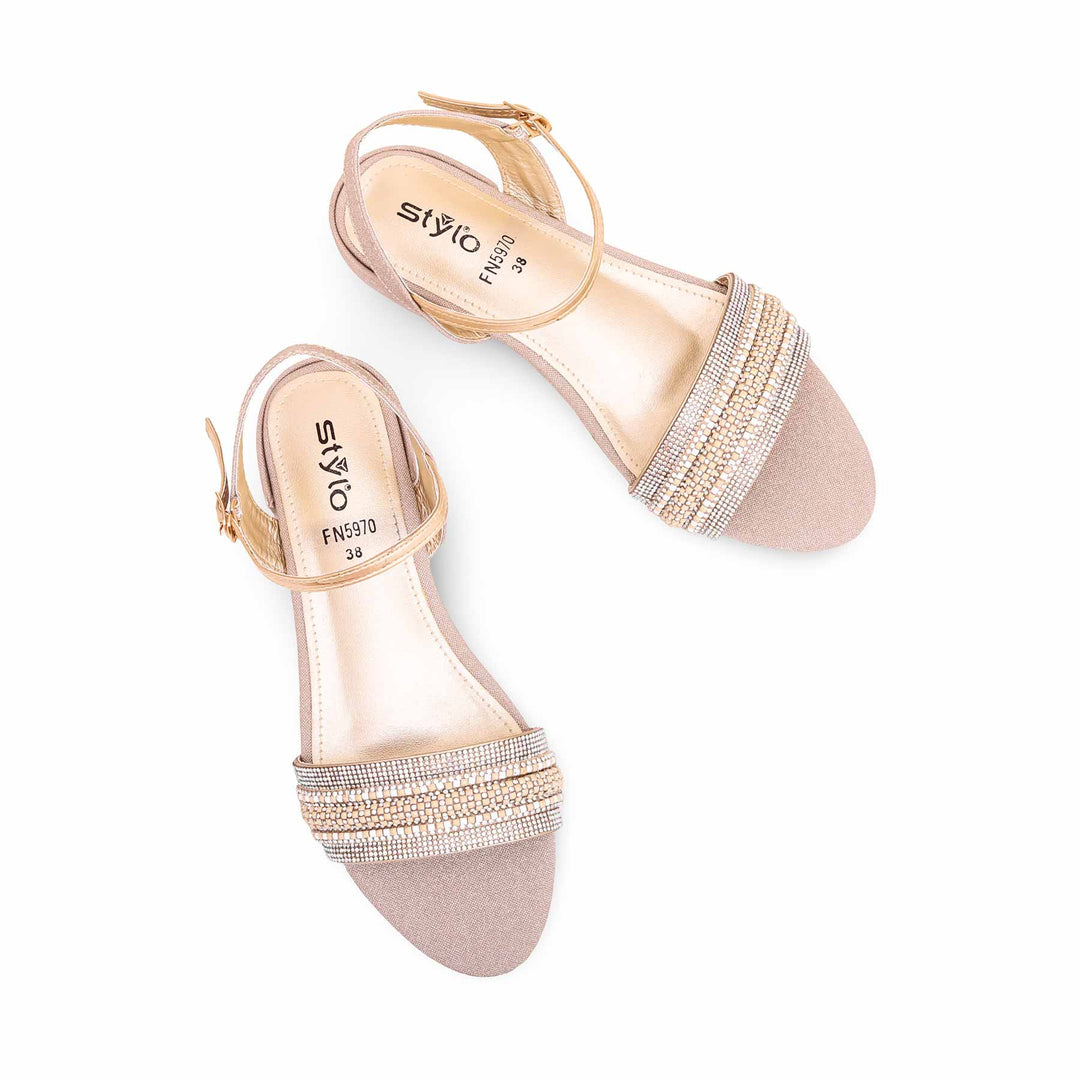 Golden Fancy Sandal FN5970