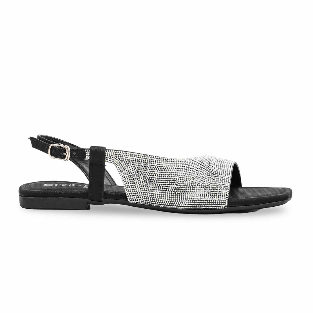 Black Fancy Sandal FN5991