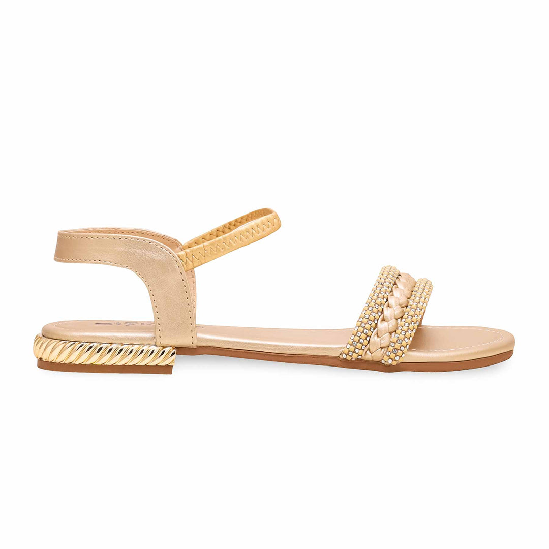 Golden Fancy Sandal FN6007