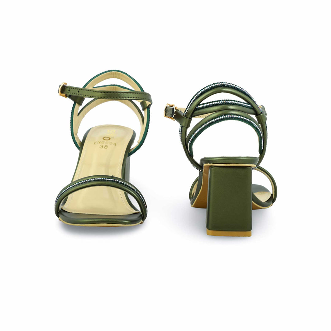 Olive Fancy Sandal FN6094