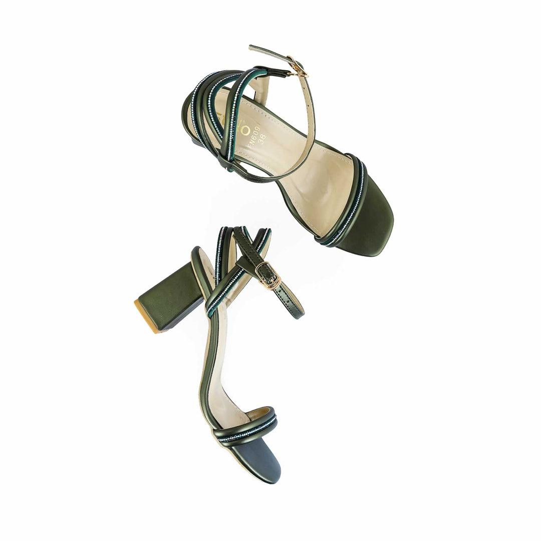 Olive Fancy Sandal FN6094