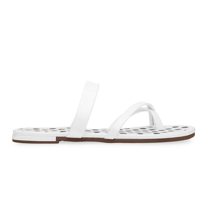 White Formal Chappal FR0549