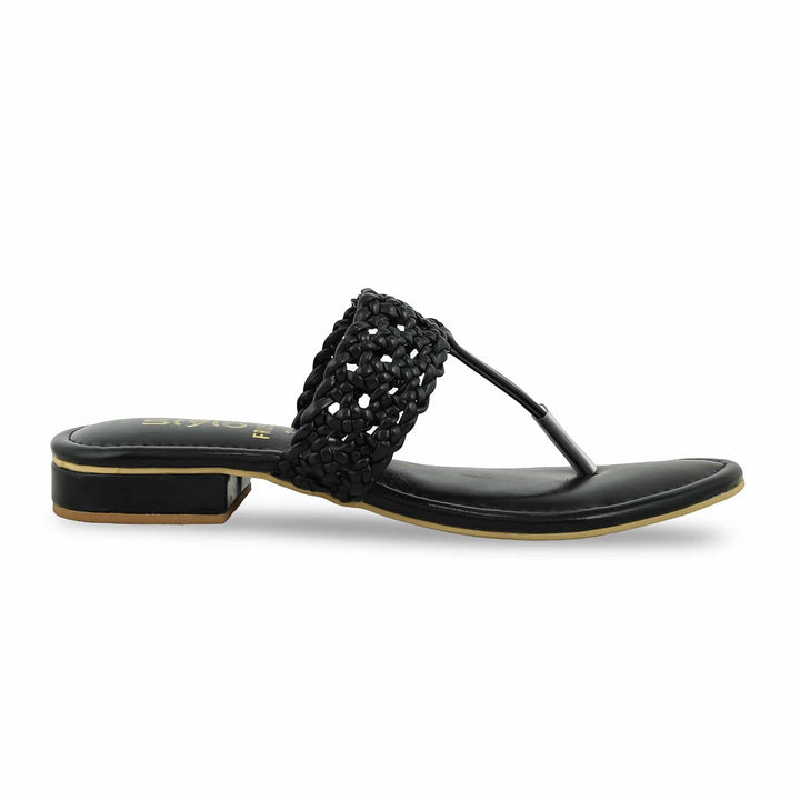 Black Formal Women Chappal FR0553