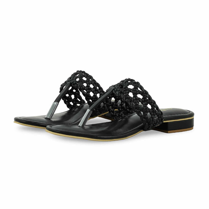 Black Formal Women Chappal FR0553