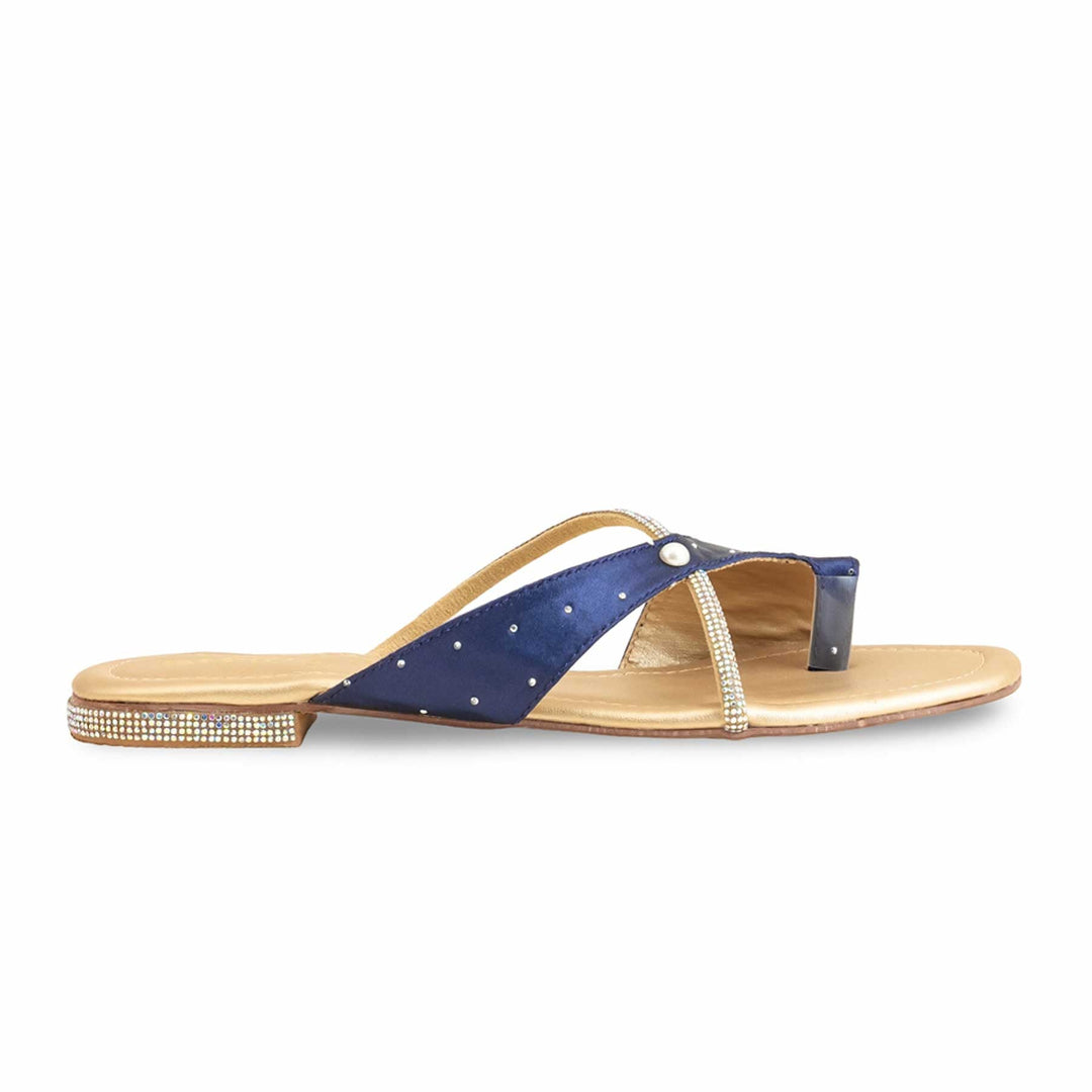 Blue Formal Chappal For ladies FR0559