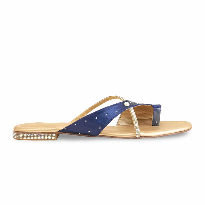 Blue Formal Chappal For ladies FR0559