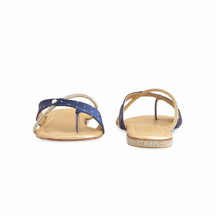 Blue Formal Chappal For ladies FR0559