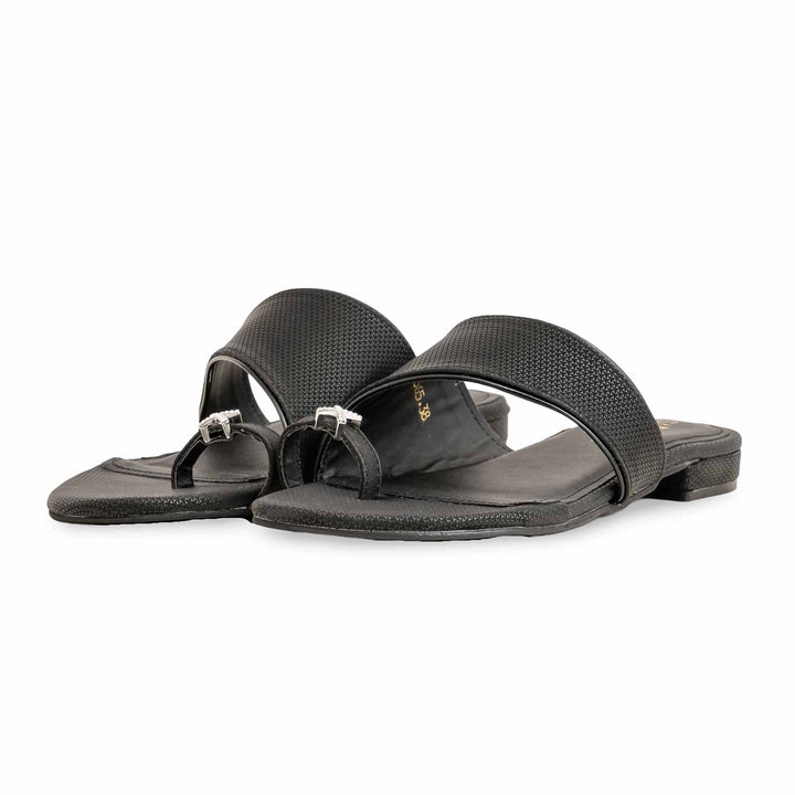 Black Formal Chappal FR0565