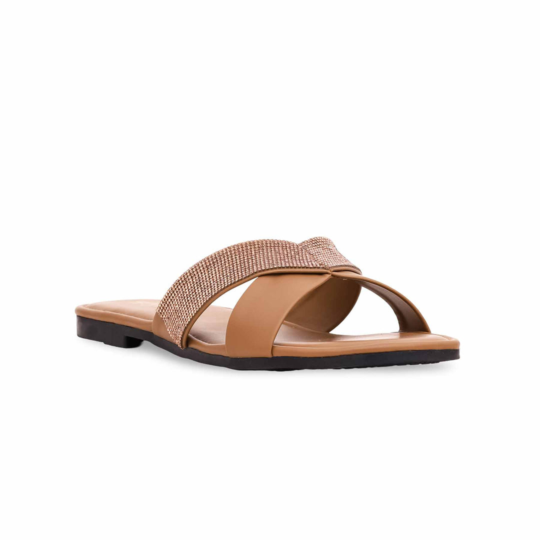 Brown Formal Slipper FR8166