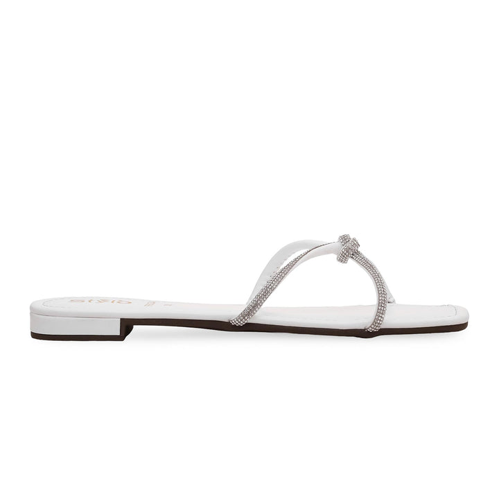 White Formal Slipper FR8224