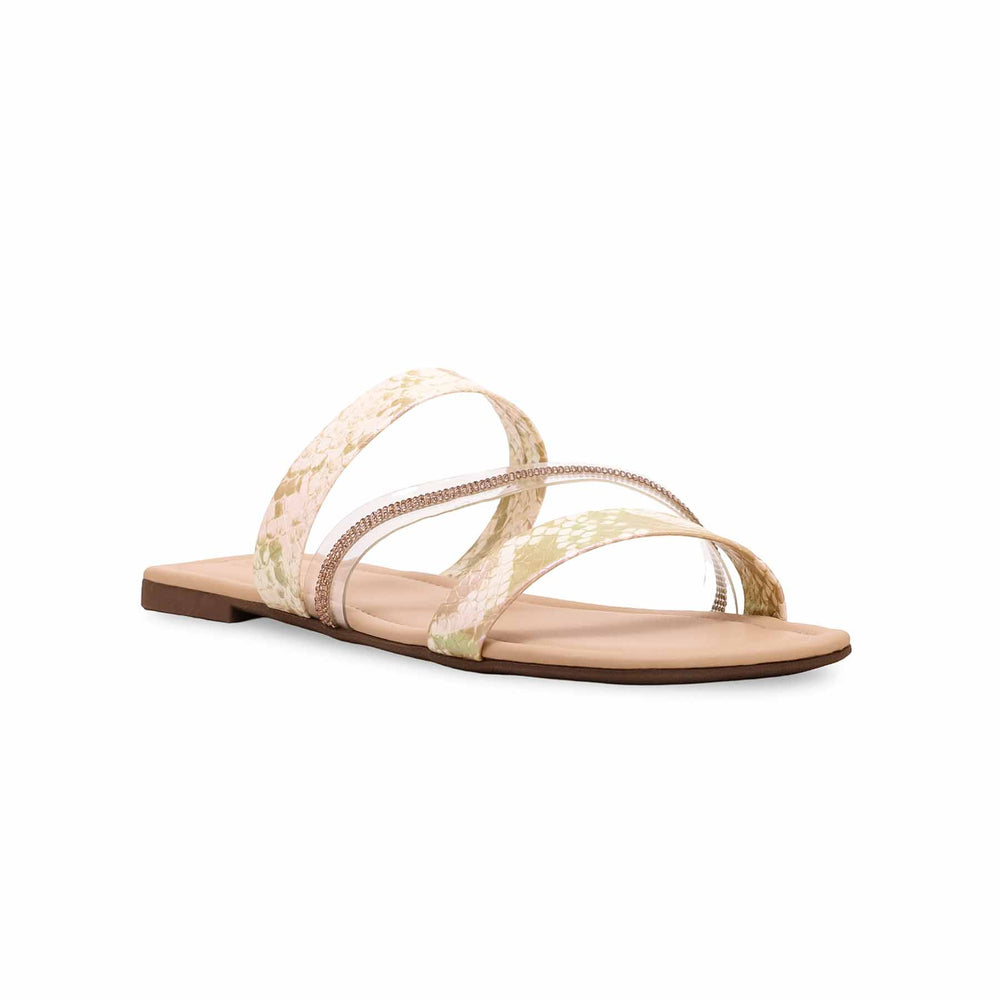 Beige Formal Slipper FR8225