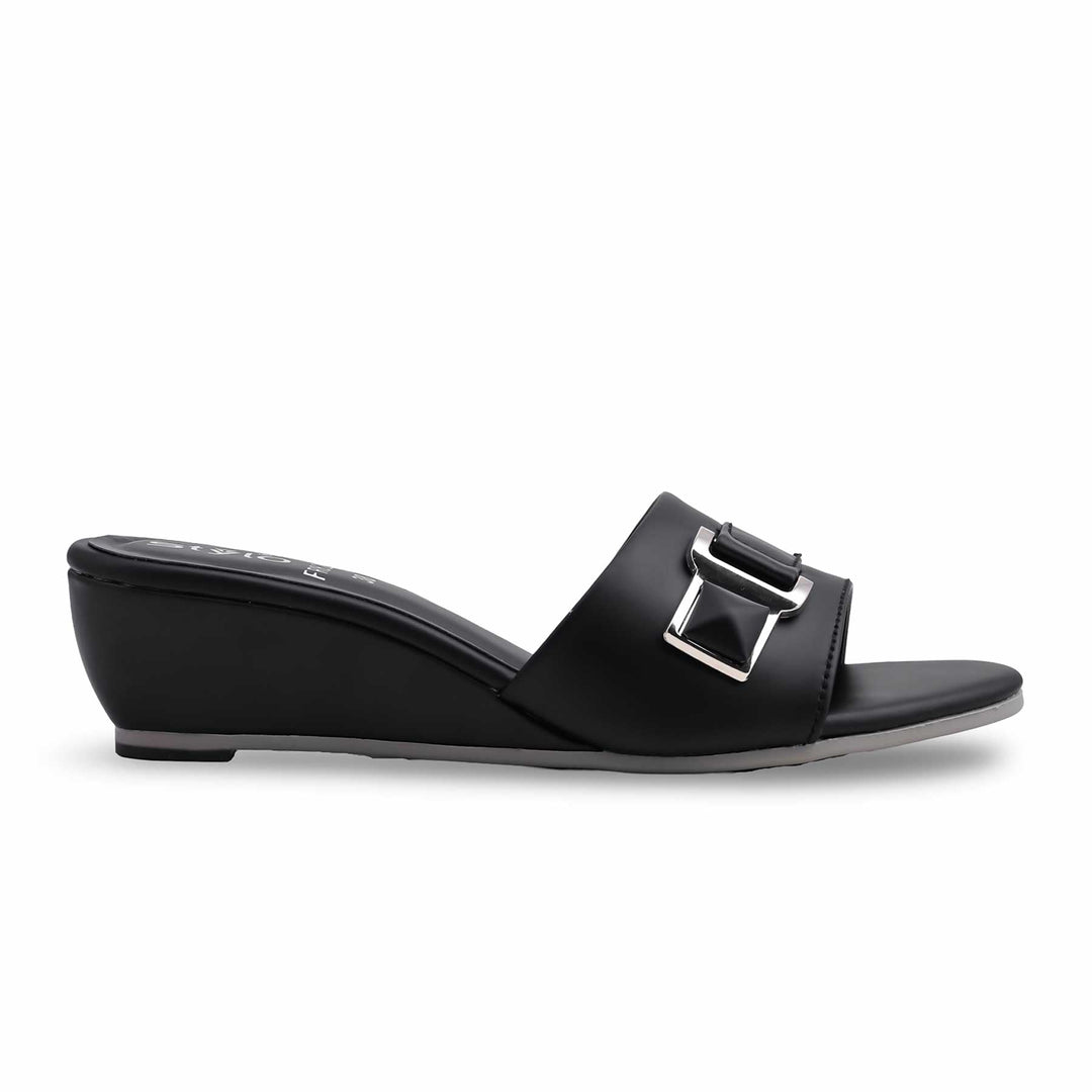 Black Formal Slipper FR8281