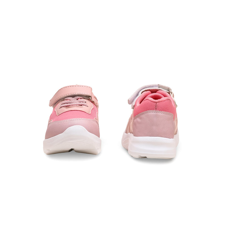 Girls Pink Casual Jogger KD1658