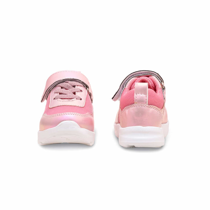 Girls Pink Casual Jogger KD1674