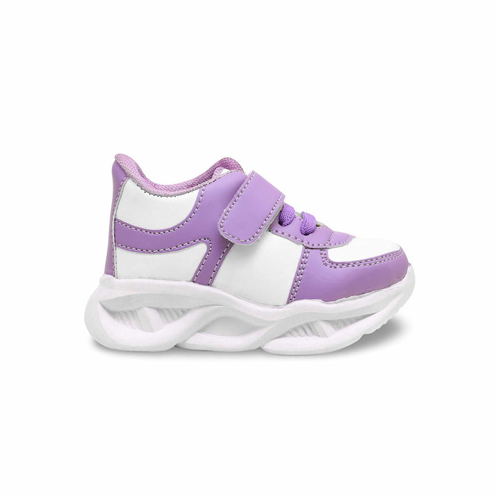 Girls Purple Casual Jogger KD1816