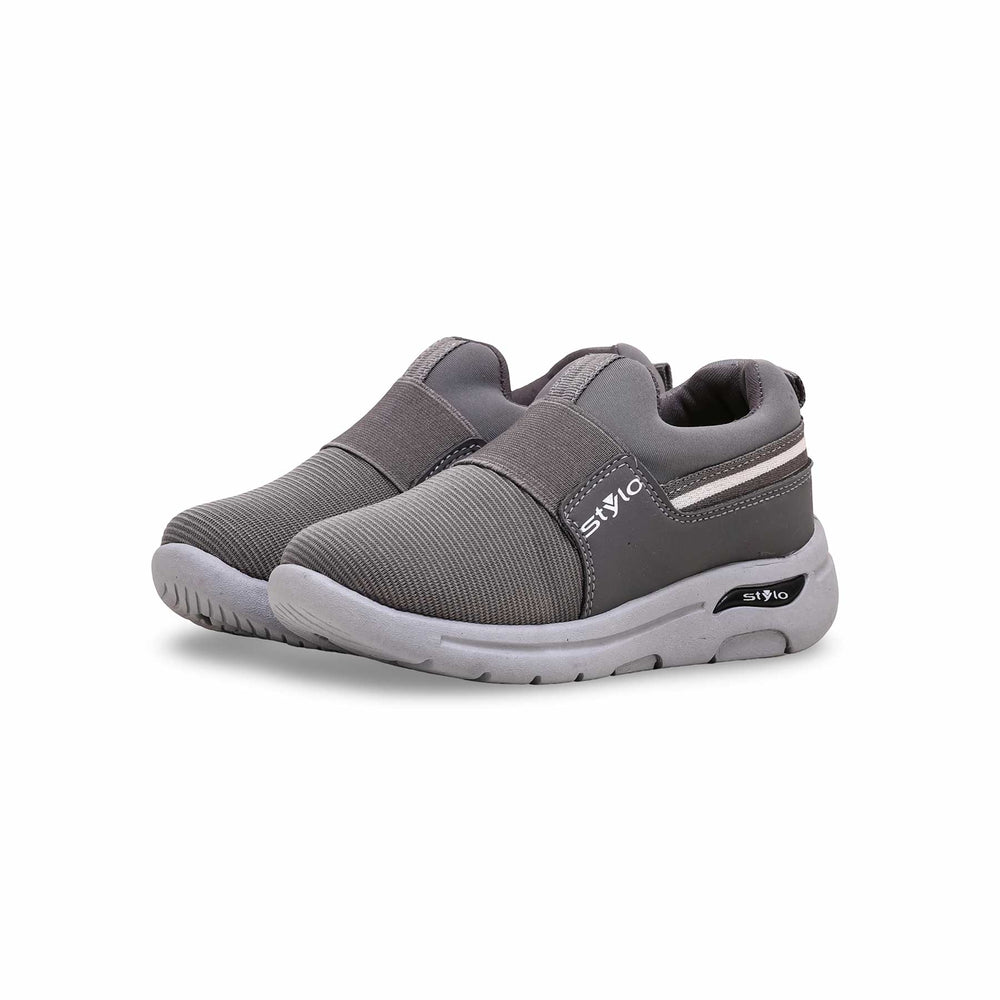 Boys Grey Casual Canvas KD2326