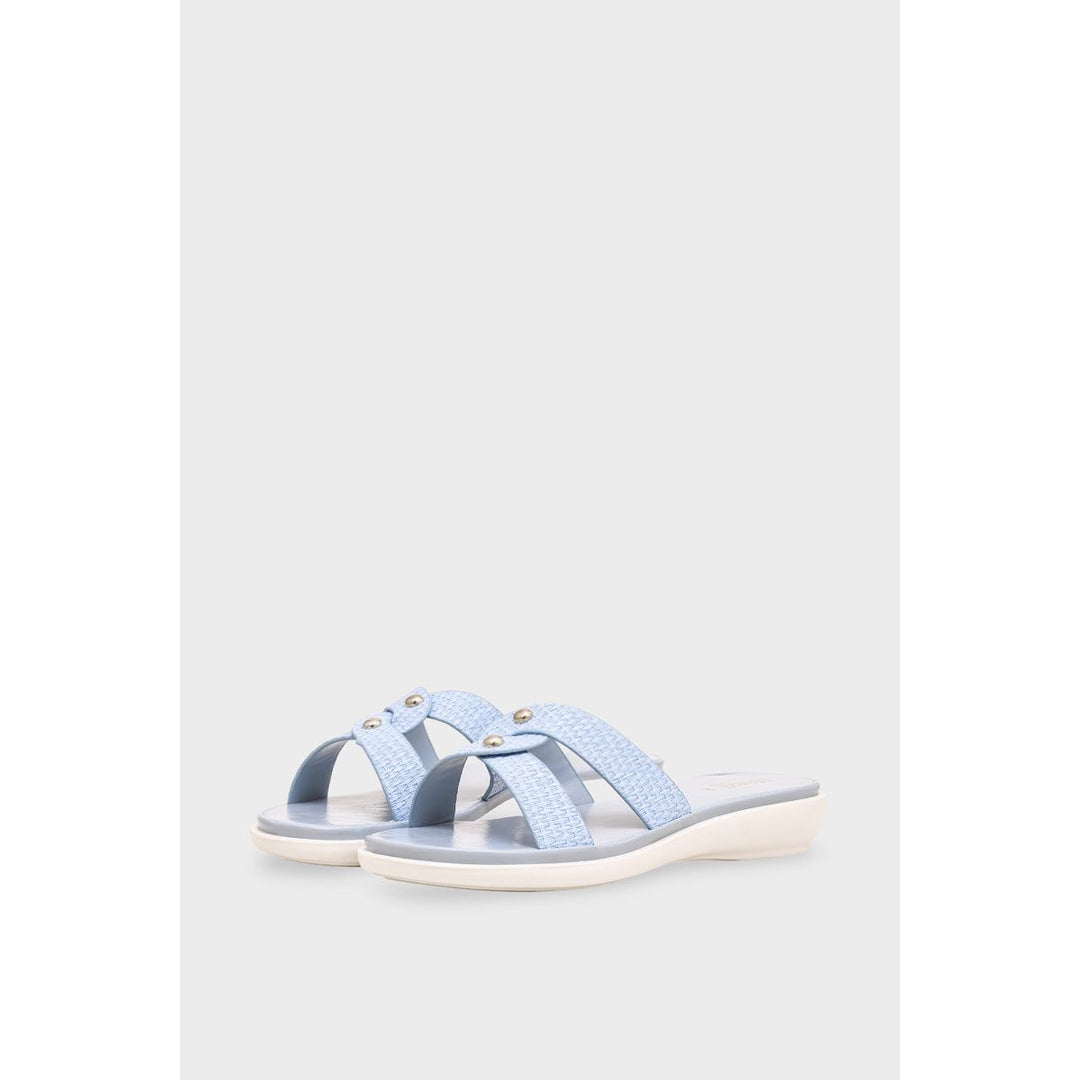 Blue Women Casual Slipper - M1139790