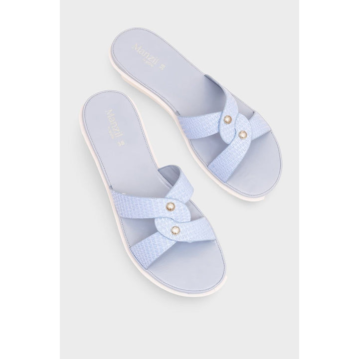 Blue Women Casual Slipper - M1139790