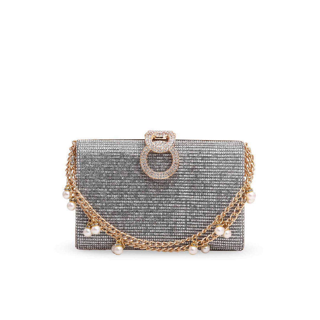 Silver Bridal Clutch P15271