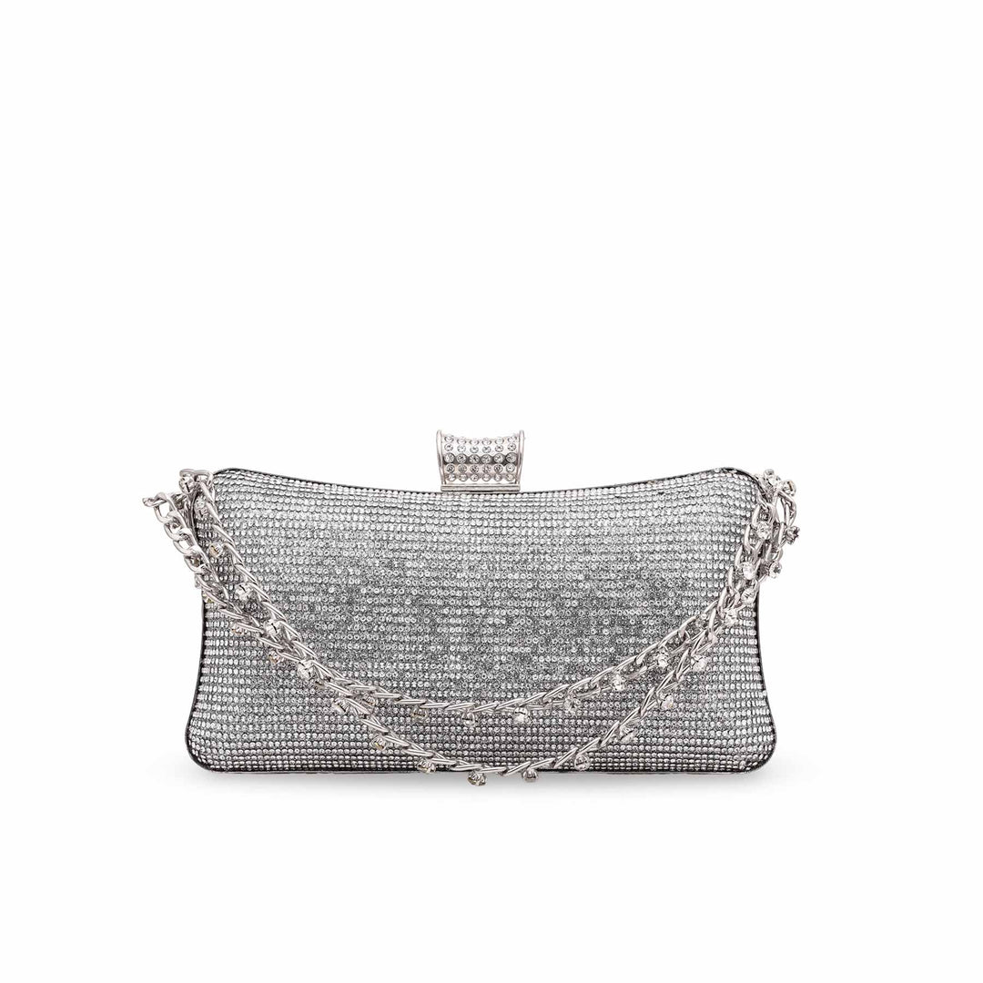 Silver Bridal Clutch P15278