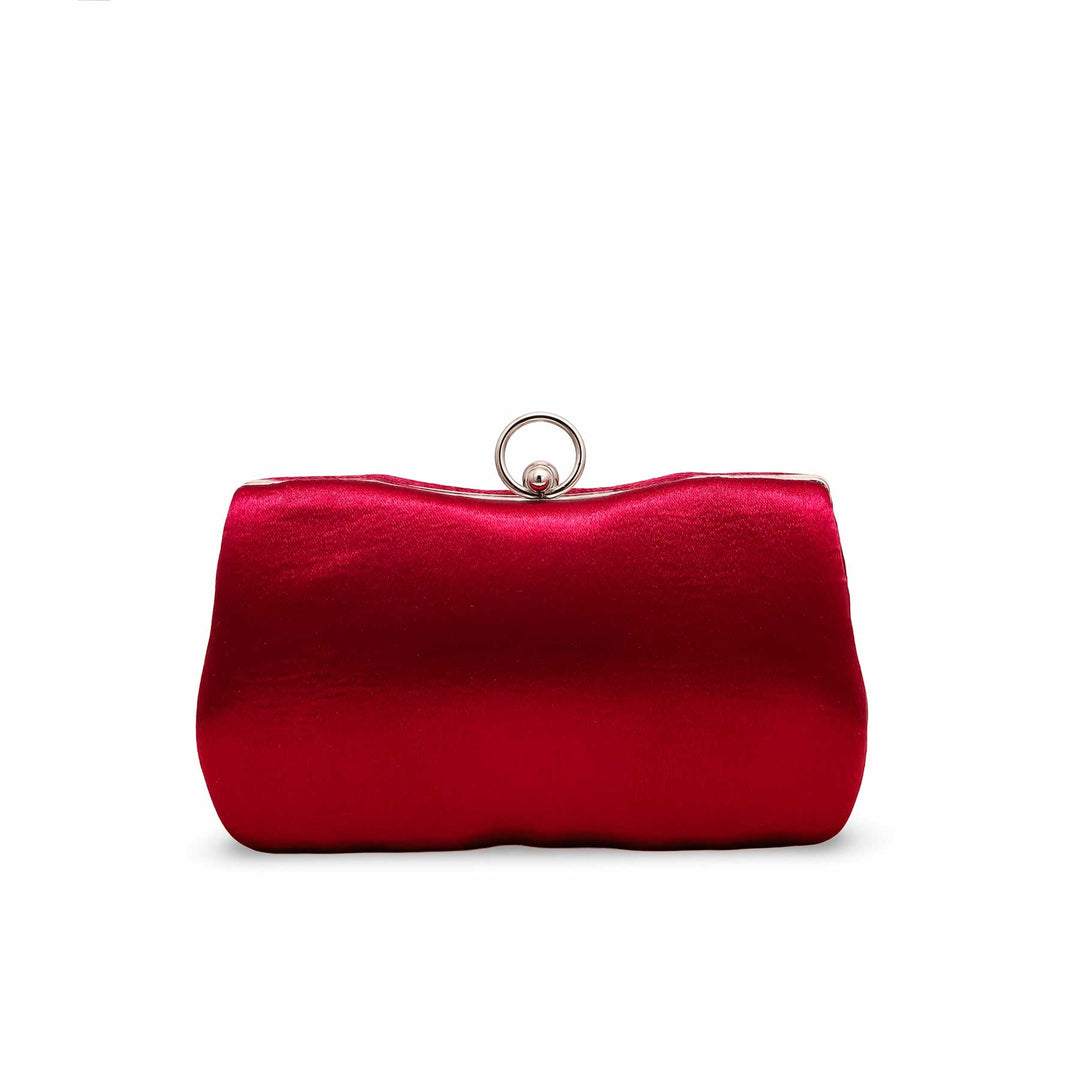 Maroon Fancy Clutch P15378