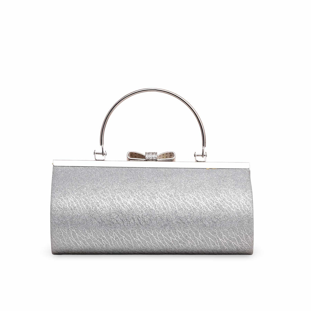 Silver Formal Clutch P15544